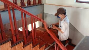 sửa cầu thang gỗ hà nội