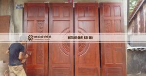 sơn pu đồ gỗ hà nội