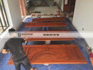 sơn pu đồ gỗ hà nội